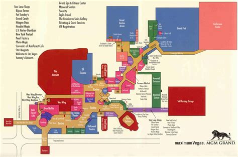 mgm convention center map|mgm grand conference center map.